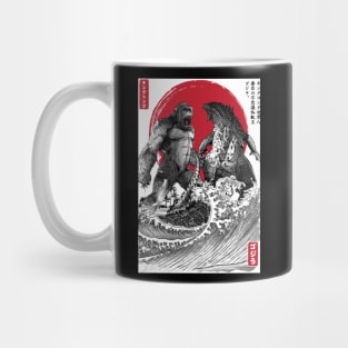 Battle for the Ages sumi-e Mug